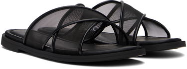 Oblačila rag & bone rag & bone Geo Mesh Cross Strap Sandals Črna | WFF24PF037MS37, 3