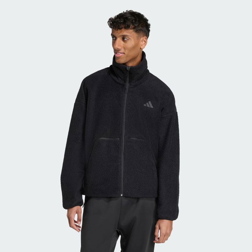 Jakna adidas Performance City Tech Fleece Jacket Črna | KB1197