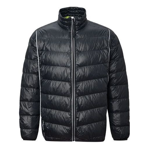 Puhovka Converse Stand Collar Light Puffer Jacket Črna | 10020671-A03