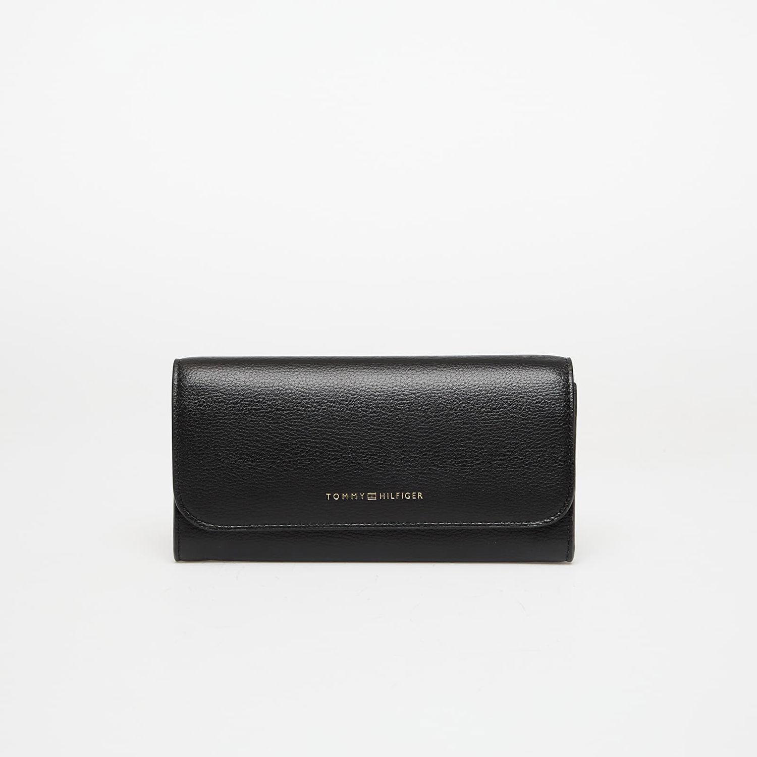 Denarnica Tommy Hilfiger Tommy Hilfiger Large Flap Wallet Črna | AW0AW17734 BDS, 0
