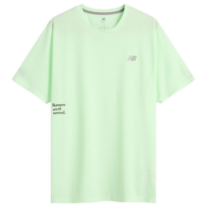 Majica New Balance RAN Graphic T-Shirt Zelena | MT53216-LBN
