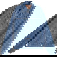 Mastermind World Monogram Denim Jacket, Size M