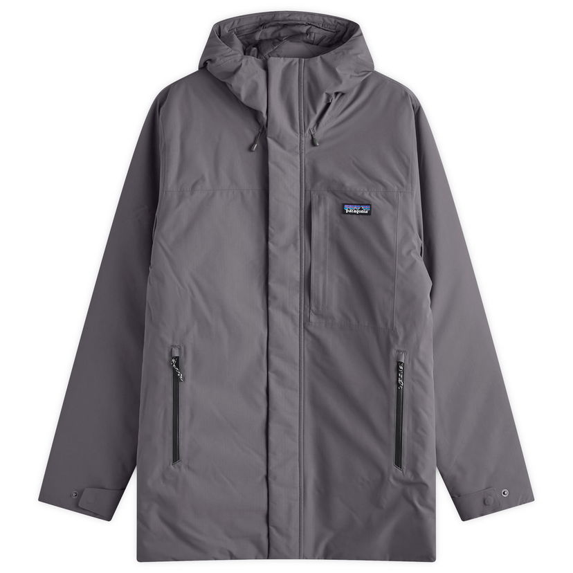 Parka Patagonia Men's Windshadow Parka Jacket Size Small Siva | 26495-FGE