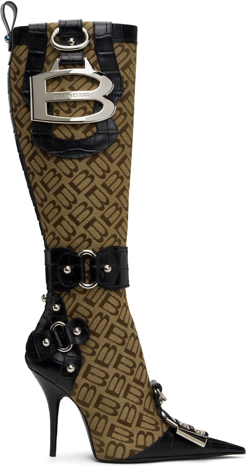 Nega čevljev Balenciaga Balenciaga Essex 110mm Tall Boots Rjava | 805904 W11U4