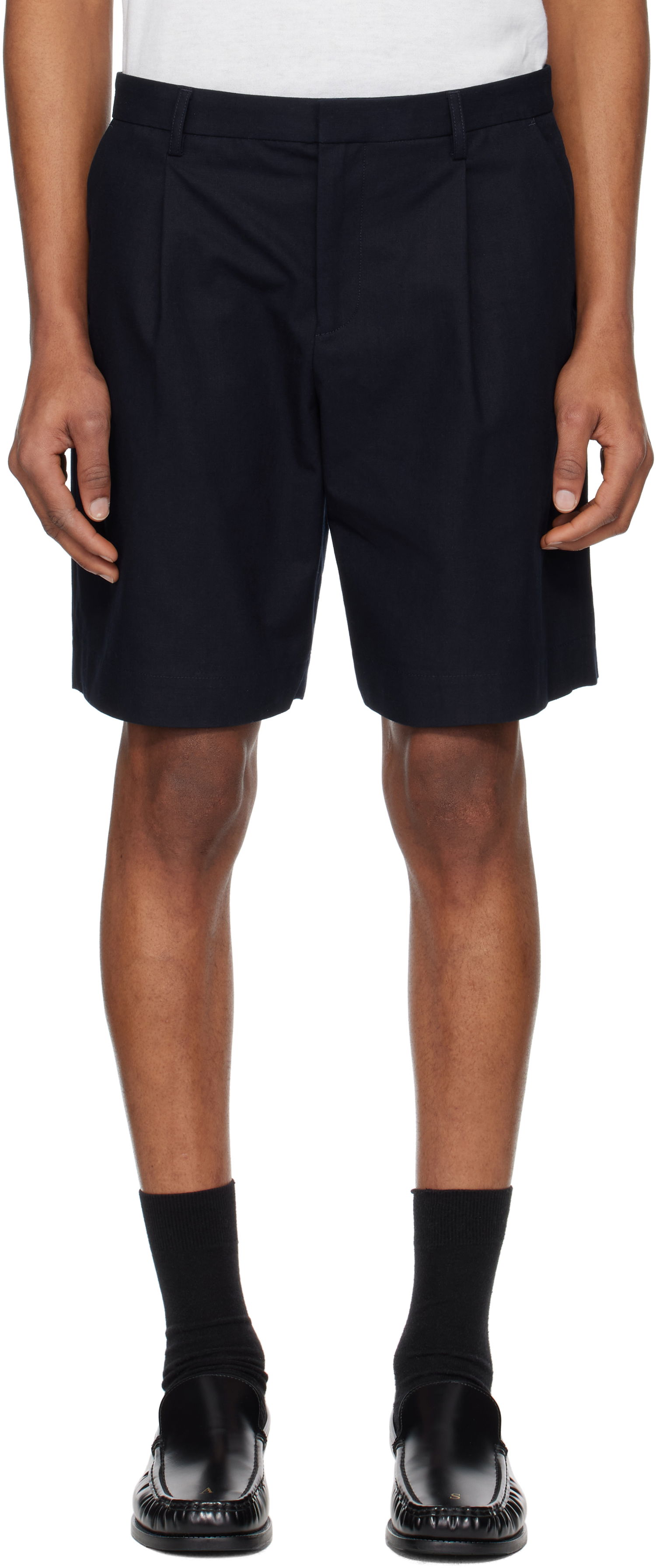 Kratke hlače A.P.C. A.P.C. Crew Shorts Mornarica | COHFU-H10198, 0