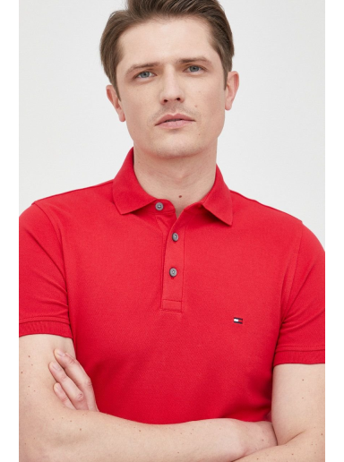 Majica Tommy Hilfiger Polo Shirt Rdeča | MW0MW17771.PPYY