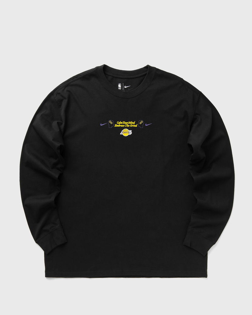 Majica Nike Los Angeles Lakers MAX90 Long Sleeve Sweatshirt Črna | HQ0662-010