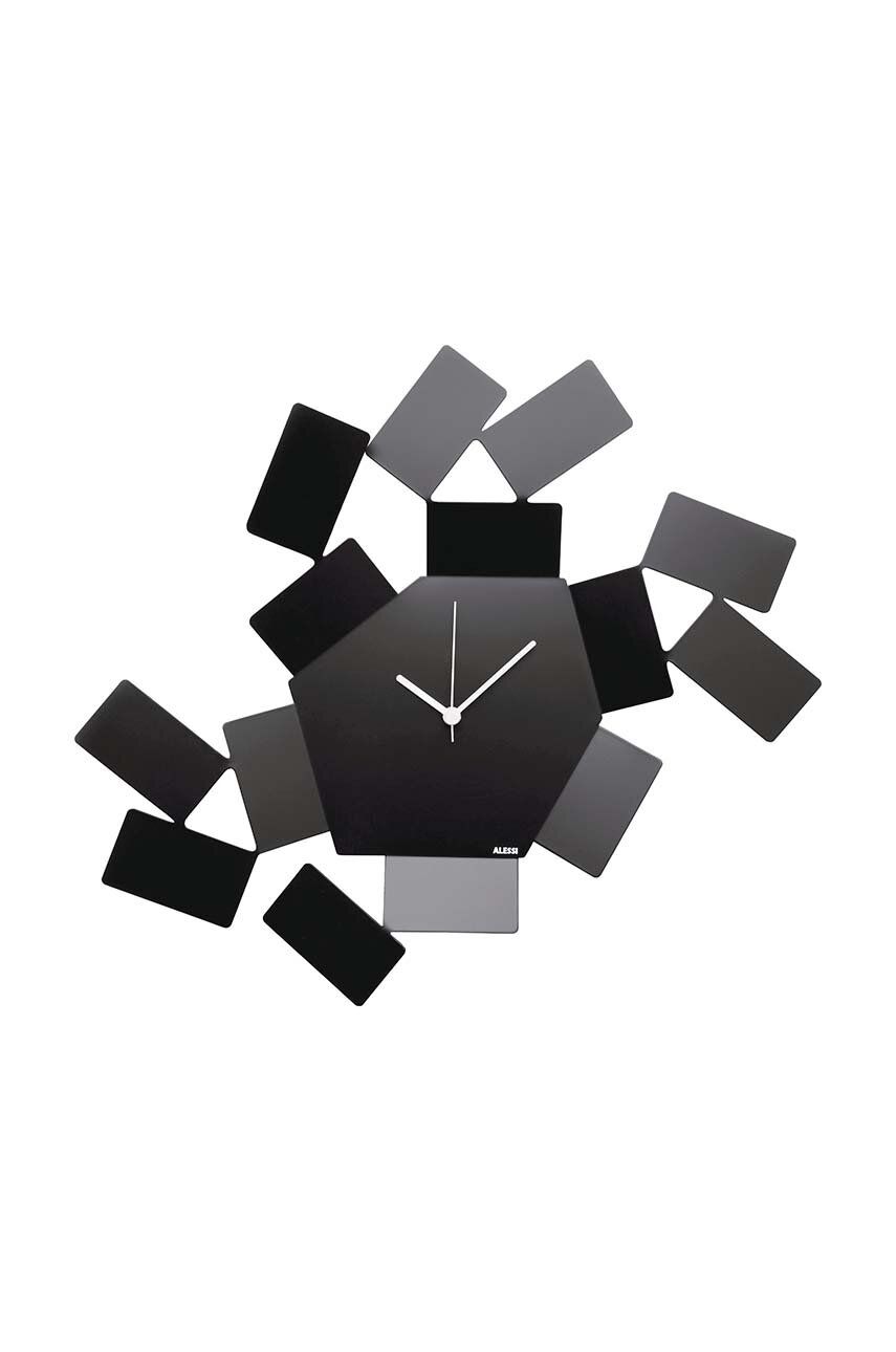 Home decor Alessi La Stanza dello Scirocco Wall Clock Črna | MT19.B, 0