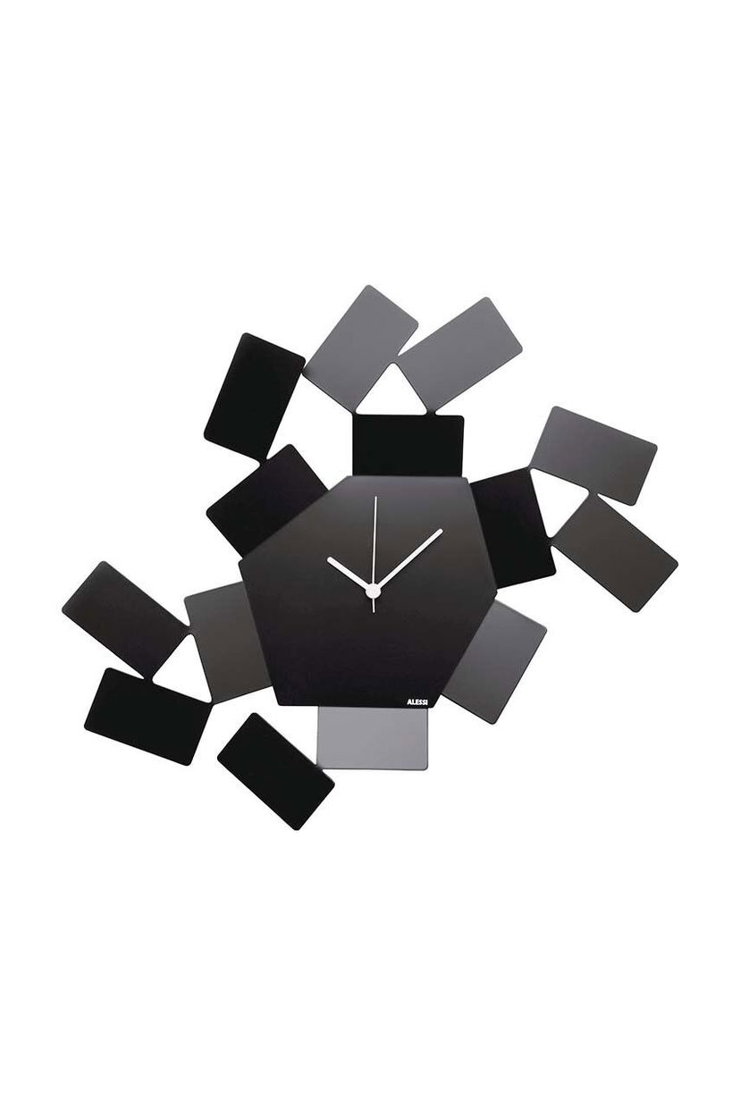 Home decor Alessi La Stanza dello Scirocco Wall Clock Črna | MT19.B