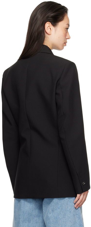 Jakna Coperni Double-Breasted Tailored Blazer Črna | COPV58BISF3004, 2