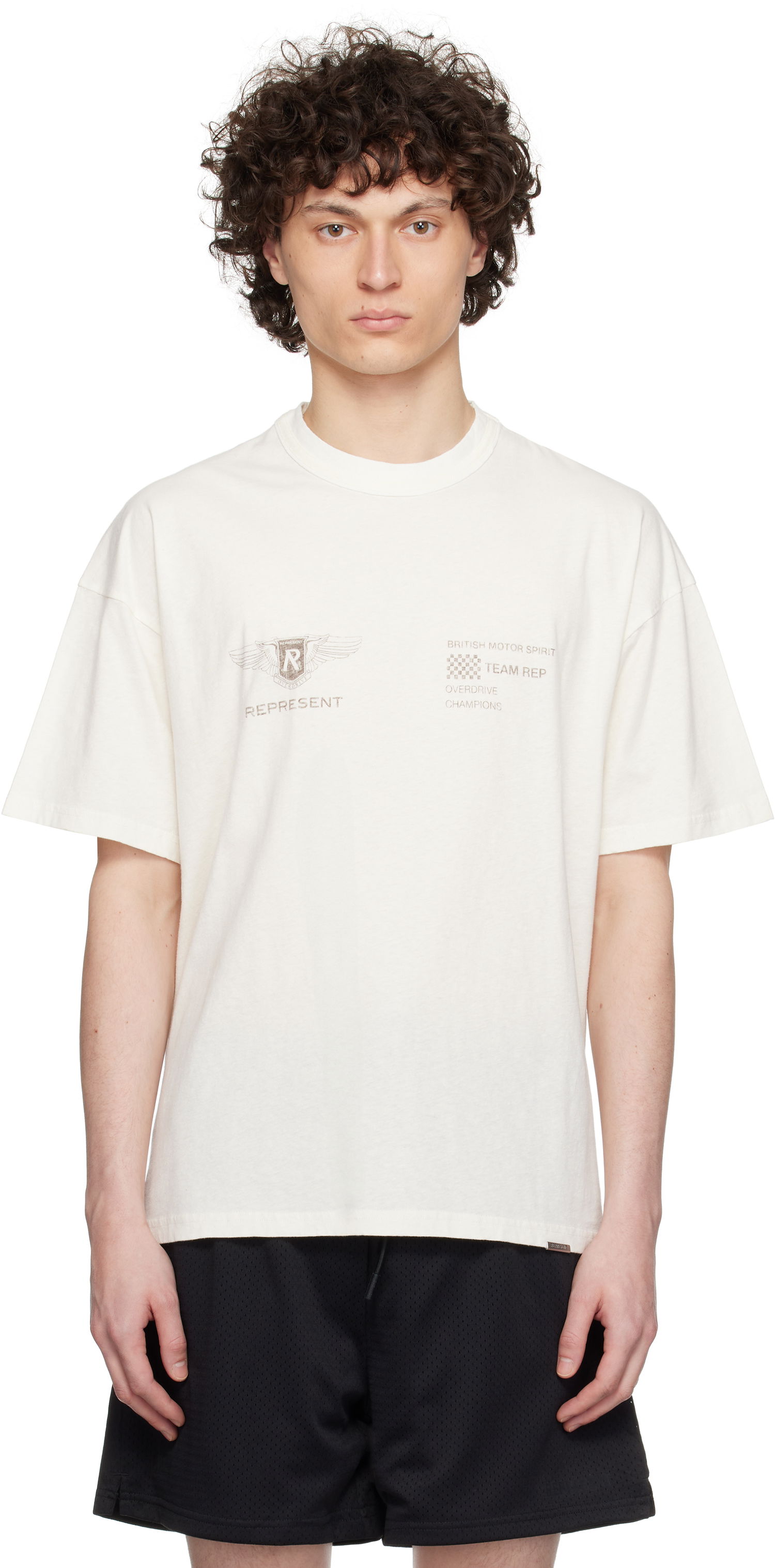 Majica Represent Clo Represent 'Team Rep' T-Shirt Bela | MLM41053, 0