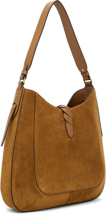 Torbica ISABEL MARANT Isabel Marant Altay Suede Shoulder Bag Rjava | PP0353FA-C2C21M, 2