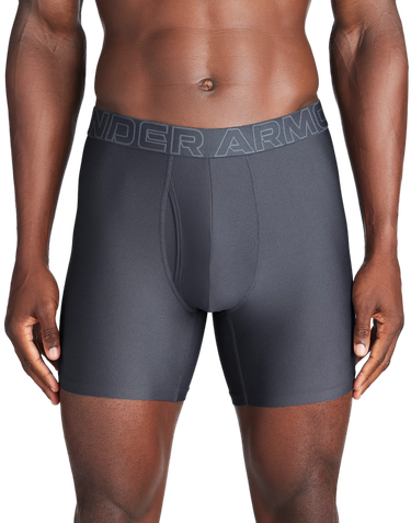 Boksarice Under Armour Performance Tech™ Mesh 6" 3P Siva | 1383884-044, 0