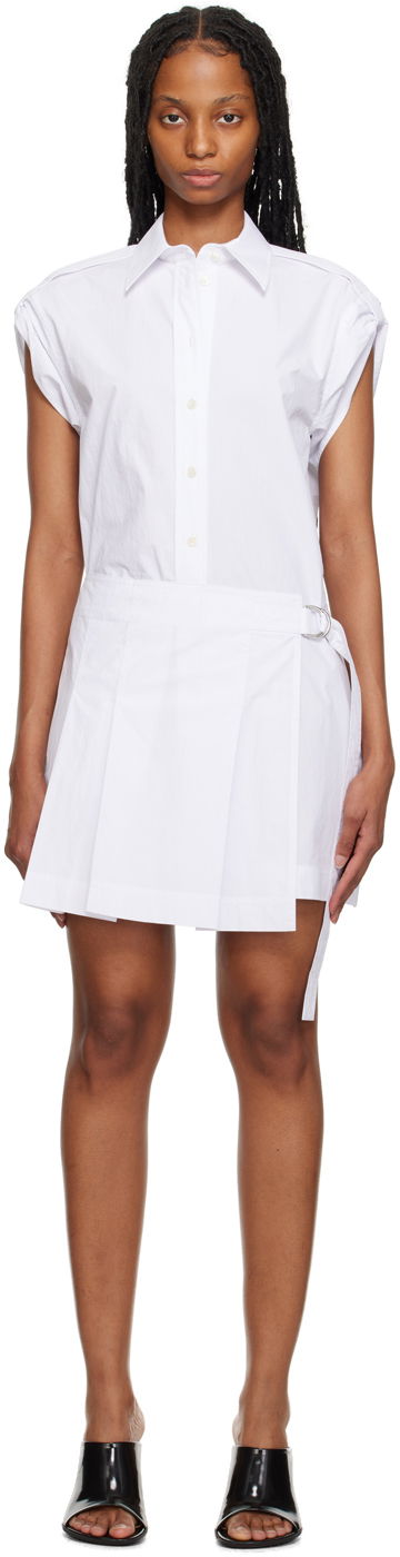 Obleke Helmut Lang Helmut Lang Pleated Minidress Bela | N02HW601, 0