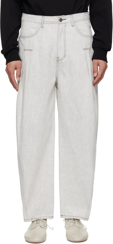 Kavbojke ADER ERROR ADER error Product. 75 Jeans Bela | BO01SSJE0101WH, 0