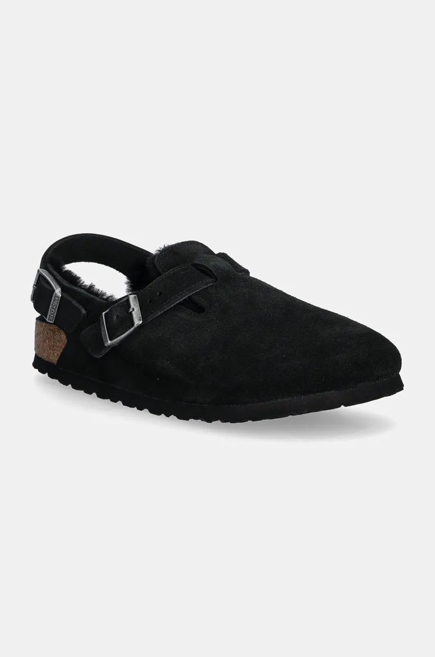 Superge in čevlji Birkenstock Tokio Suede Slippers Črna | 1028328, 0