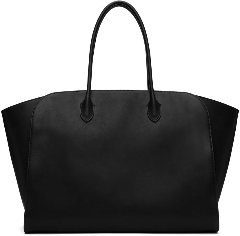 Tote bag The Row The Row Marlo Leather Tote Črna | W1773-L72