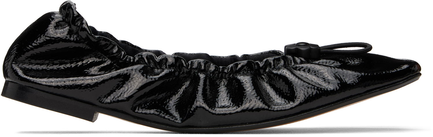 Obleke Cecilie Bahnsen Cecilie Bahnsen Orbella Ballerina Flats Črna | 3.24FTW30005 ORBELLA BALLET, 0