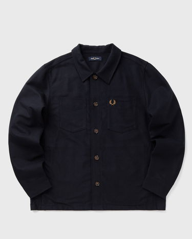 Srajce Fred Perry Fred Perry Brushed Twill Overshirt Mornarica | M1723-608, 1