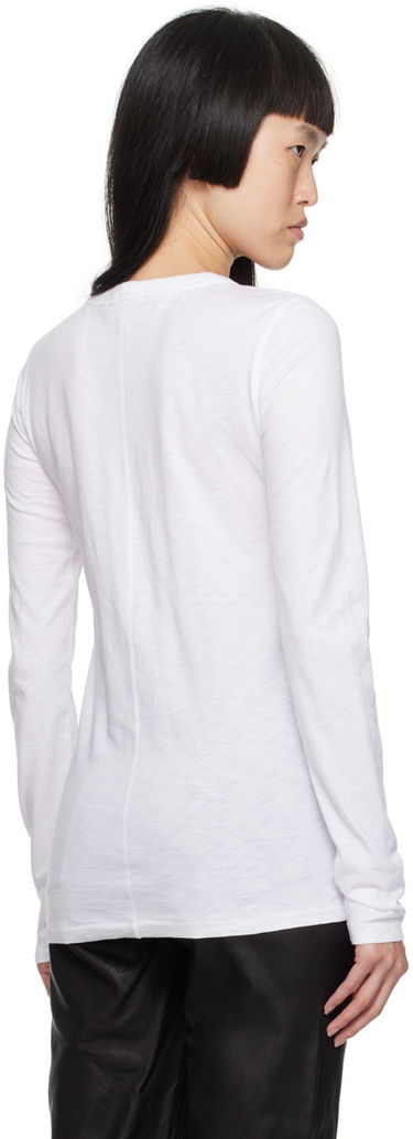 Majica rag & bone 'The Slub' Long Sleeve T-shirt Bela | W275C51CH, 2