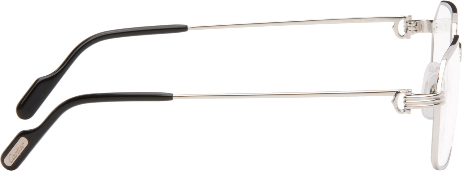 Sončna očala Cartier Rectangular Glasses Siva | CT0445O-002, 1