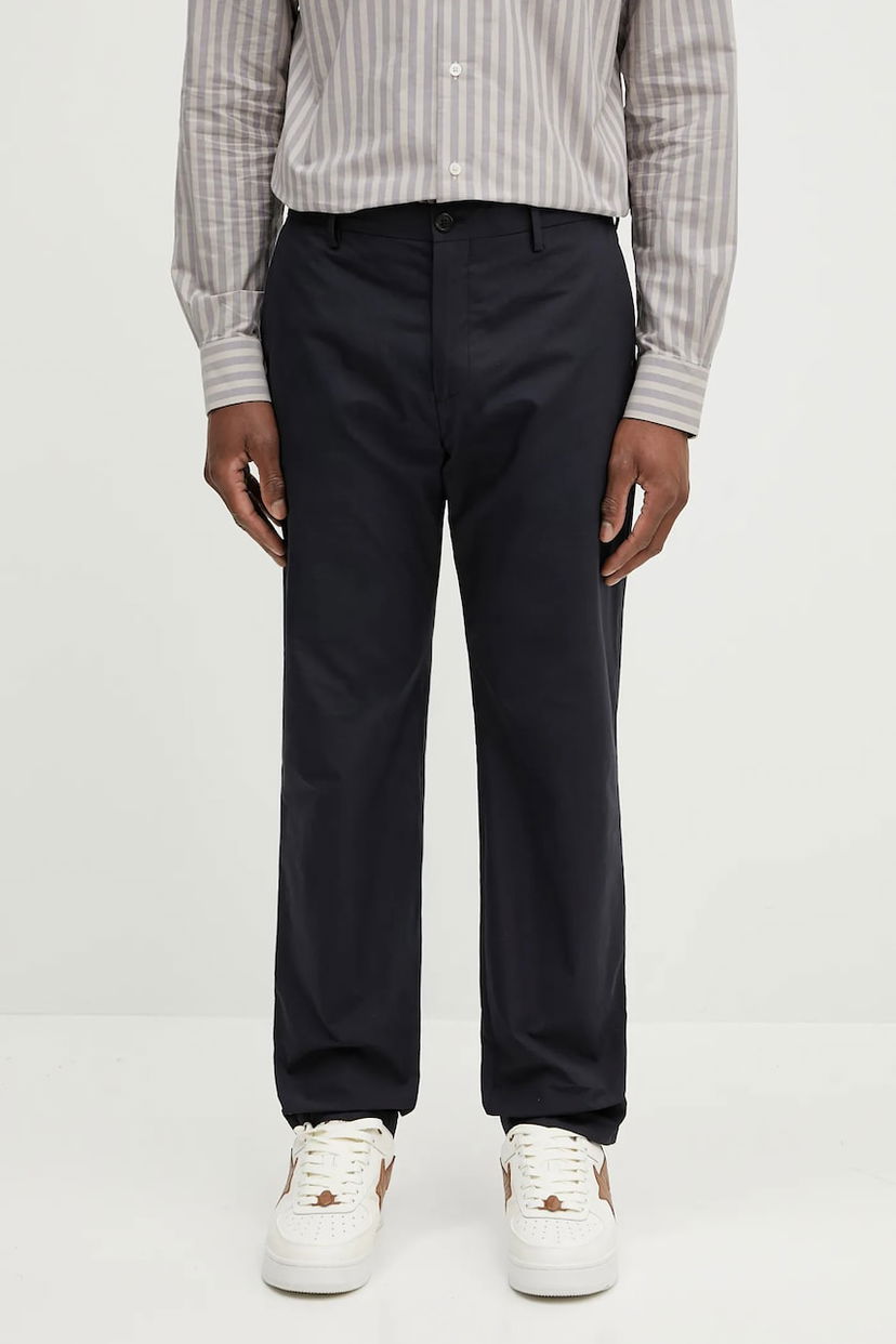 Hlače Paul Smith Paul Smith Cotton Trousers Mornarica | M1R.055Z.P02630