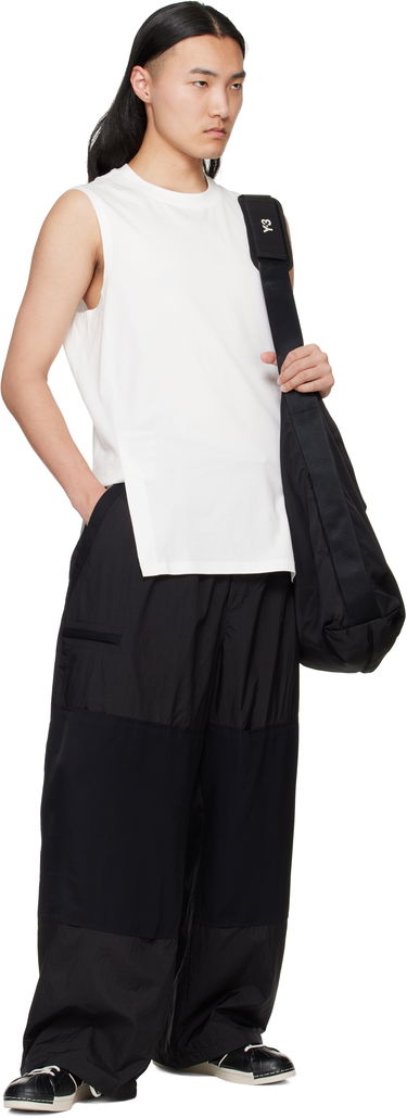 Majica brez rokavov Y-3 Y-3 3-Stripes Tank Top Bela | JM7844, 3