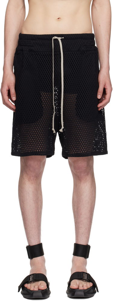 Kratke hlače Rick Owens Rick Owens Champion Edition Mesh Shorts Črna | CM01E1682 CHONET MESH, 0