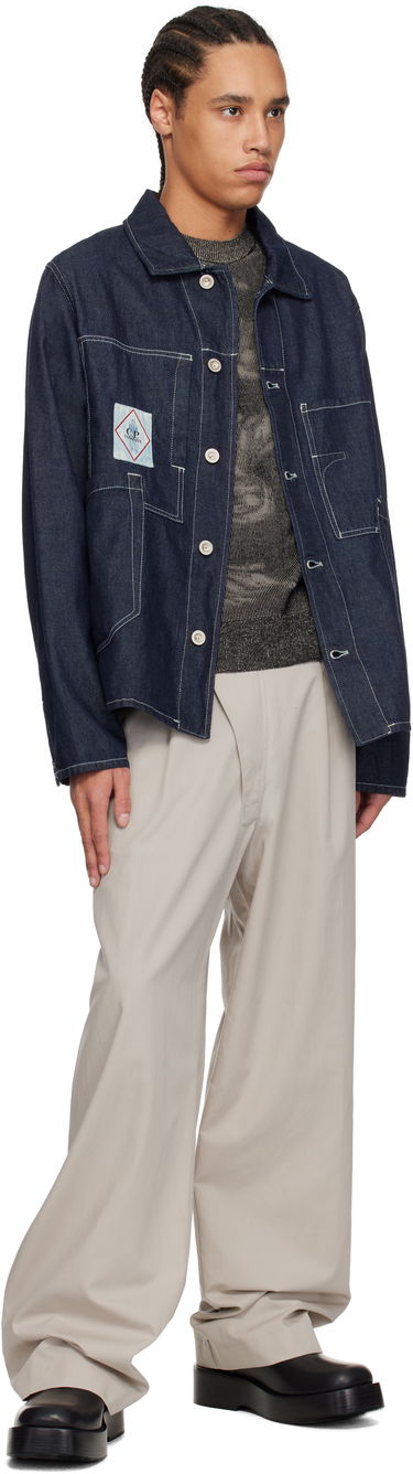 Jakna C.P. Company C.P. Company Denim Chore Jacket Modra | 18CMOW156A-110295W, 3