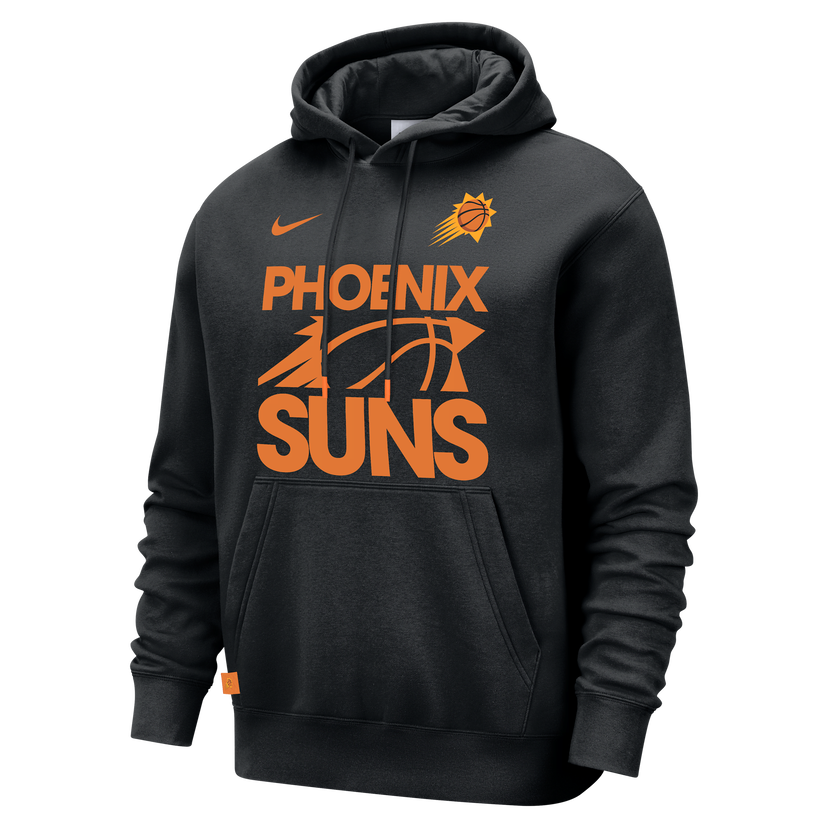 Pulover Nike Nike NBA Phoenix Suns Club Courtside Hoodie Črna | FZ7699-010