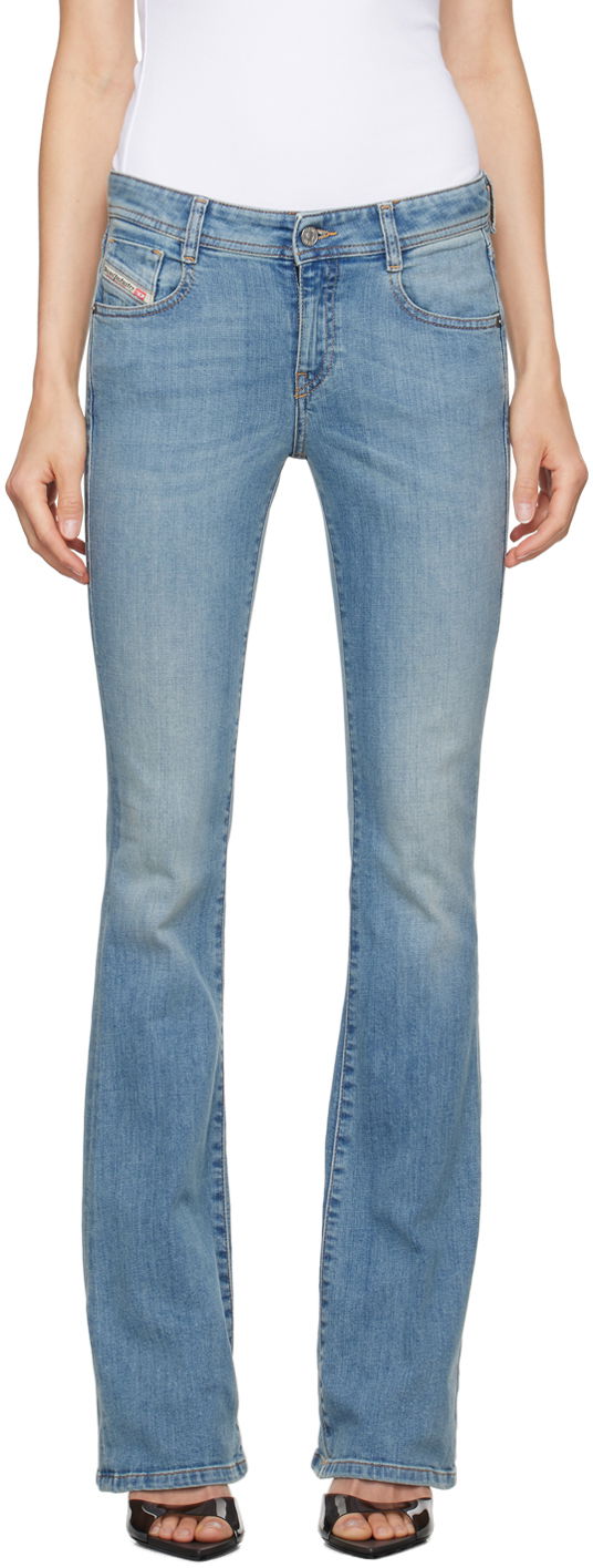 Kavbojke Diesel 1969 D-Ebbey Blue Denim Jeans Modra | A11003 09J16