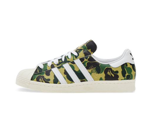 Superge in čevlji adidas Originals BAPE x Superstar 80s "ABC Camo" Zelena | GZ8981