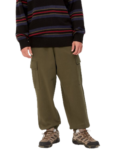 Hlače Carhartt WIP Cargo Sweat Pant "Highland" Rjava | I032335_1NP_XX
