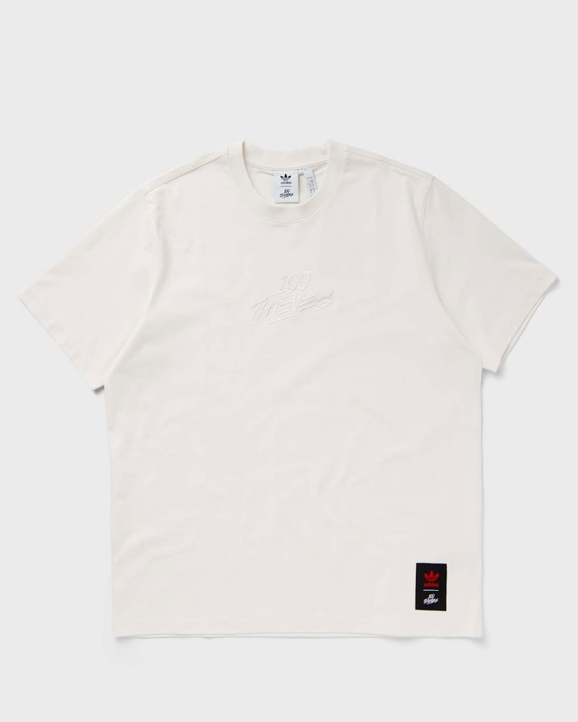 Majica adidas Originals 100 x Thieves TEE Bela | IW4593