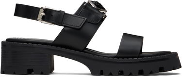 Superge in čevlji Versace Medusa Buckle Platform Block-Heel Sandals 80 mm Črna | 1015472_1A04174_1B00P, 0