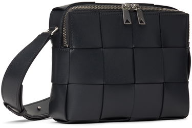Torba za čez ramo Bottega Veneta Cassette Camera Bag Črna | 730027 VB1K0, 1
