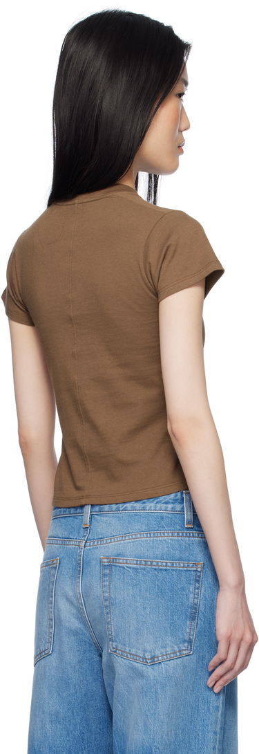 Krop-top The Row The Row Tommy T-Shirt Rjava | 7727-K603, 2