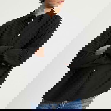 Srajce OUR LEGACY Our Legacy Beyond Casual Liquid Poplin Shirt, Size 46 Črna | M4252BBC, 5