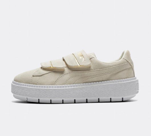 Superge in čevlji Puma Platform Trace Strap Bež | 36670901