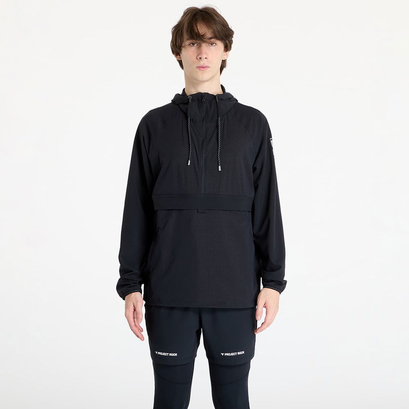 Jakna Under Armour Run Anywhere Anorak Black Črna | 1386622-001