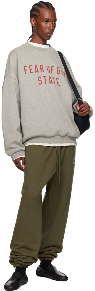 Pulover Fear of God Crewneck Sweatshirt Siva | 192BT246261F, 4
