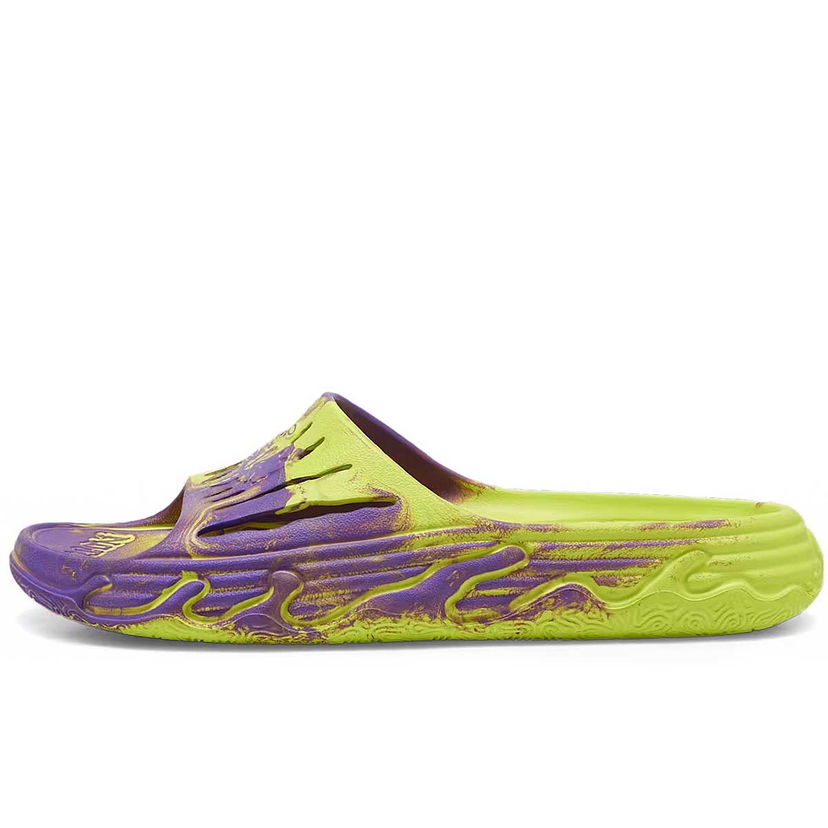 Košarka Puma MB.03 Slide, yellow/lilac Oranžna | 394223_09