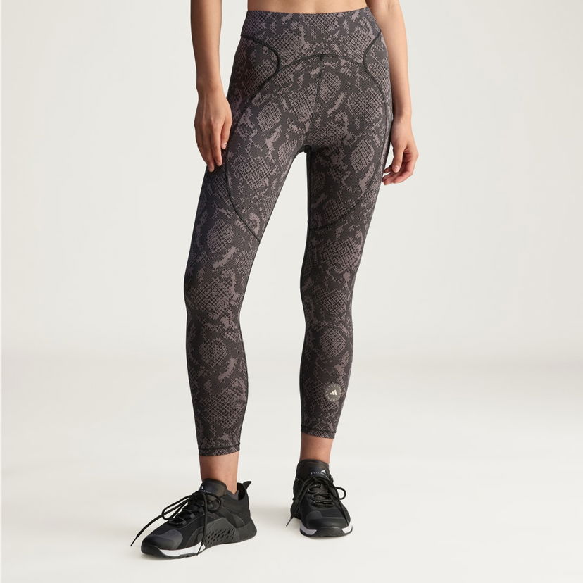 Pajkice adidas Performance Stella McCartney Training 7/8 Leggings Printed Črna | JM8457