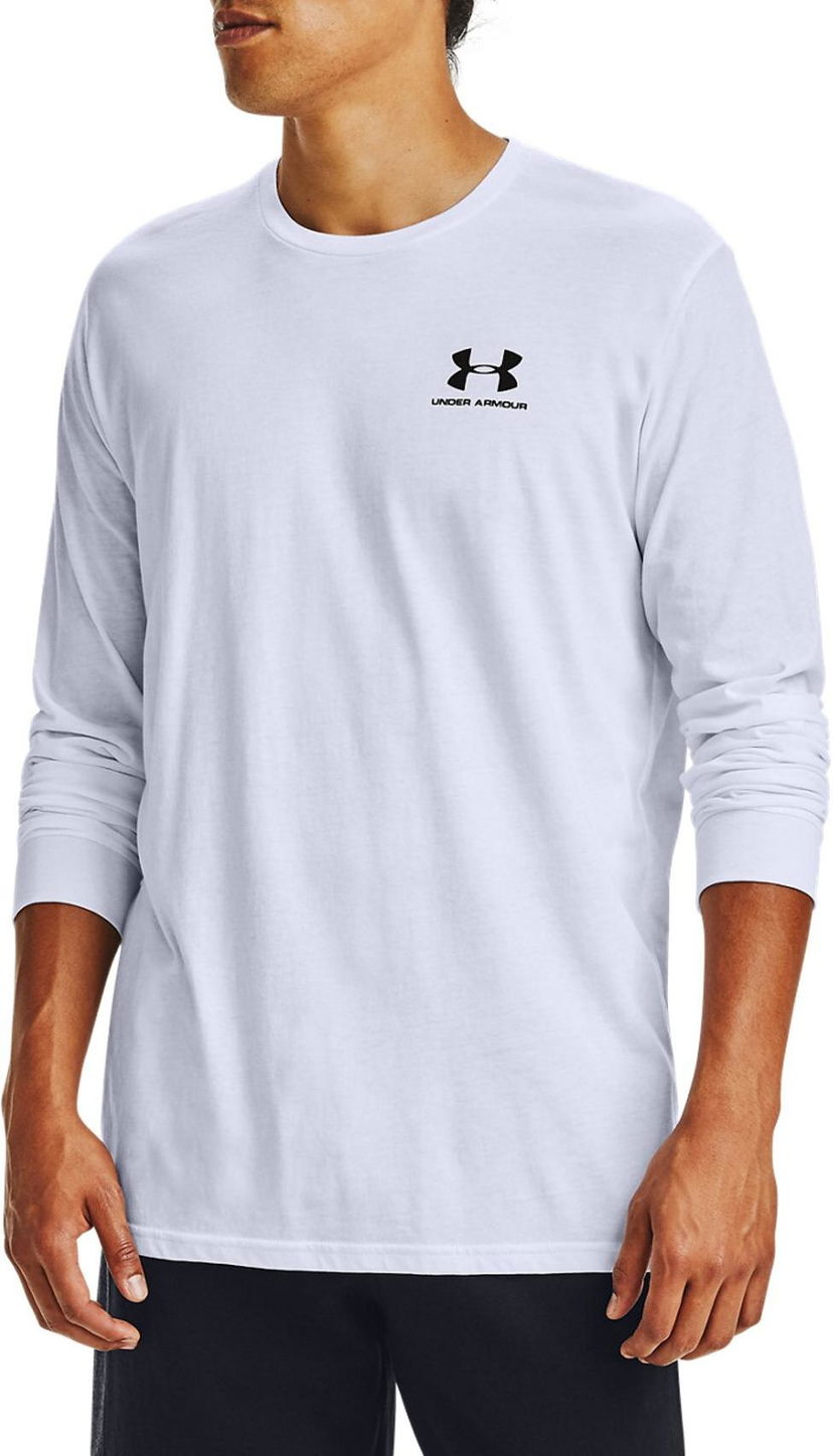 Majica Under Armour UA SPORTSTYLE LEFT CHEST LS Siva | 1329585-100
