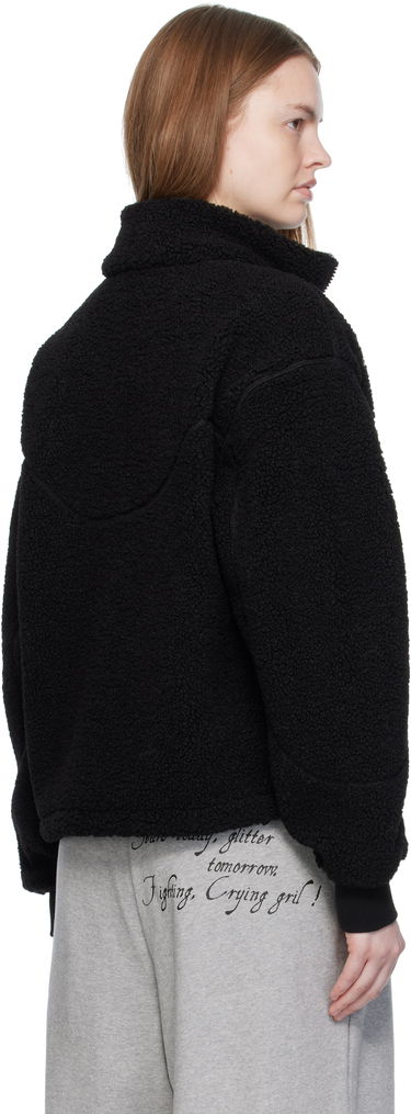 Jakna Dime Dime Polar Fleece Sherpa Zip Jacket Črna | DIMEFA258BLK, 2