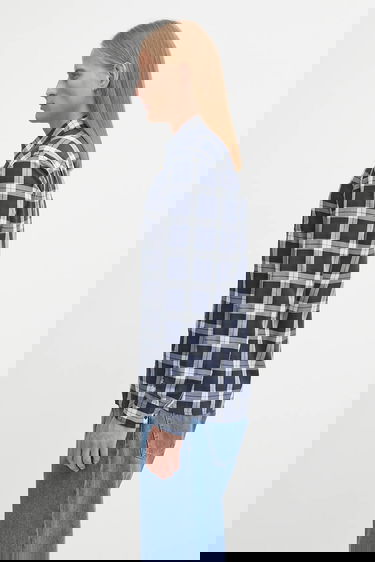 Srajce Fred Perry Fred Perry Checked Regular Fit Shirt Mornarica | M1742, 1