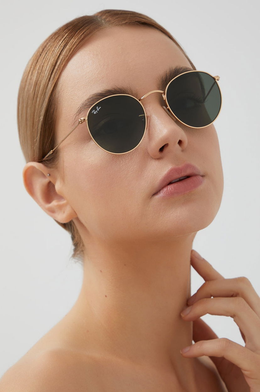 Sončna očala Ray-Ban ROUND METAL Sunglasses Kovinski | 0RB3447N.001.53.D