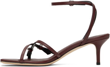 Nega čevljev Aeyde Aeyde Libby Leather Kitten Heel Sandals Bordo | A11-HS-GAIS55TB172-SS25-955-007, 2