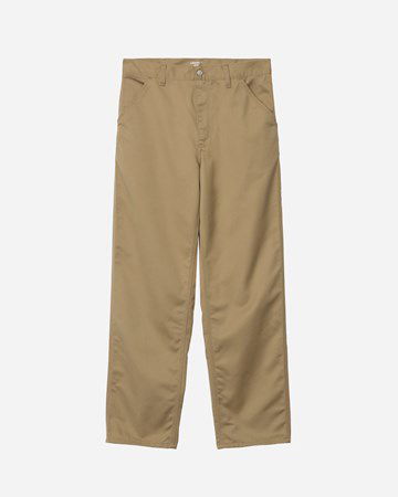 Hlače in kavbojke Carhartt WIP Simple Bež | I020075-8Y02, 0