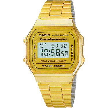 Ure CASIO Collection Rumena | A168WG-9EF, 0